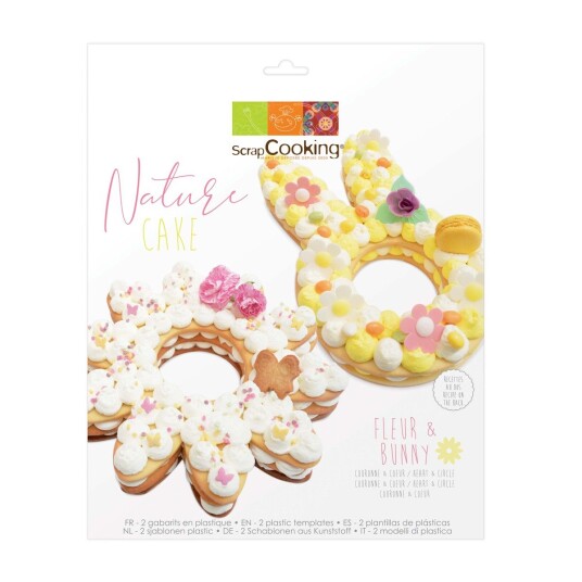 Scrapcooking Kakemaler Kanin Og Blomster Scrapcooking Kakemaler Kanin Og Blomster
