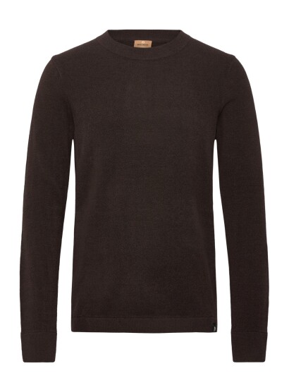 Mos Mosh Gallery Mmgkyle Bouclé Pullover Brown XL Mos Mosh Gallery Mmgkyle Bouclé Pullover Brown XL
