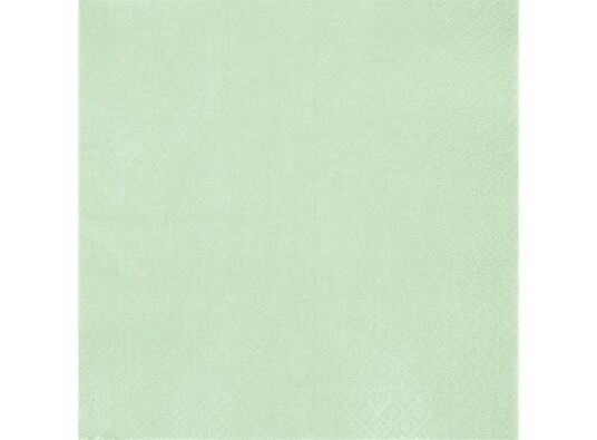 Middags serviett Mint med perlemor effekt Home Fashion