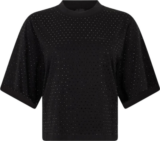 Pinko Dame Topper Svart M,
