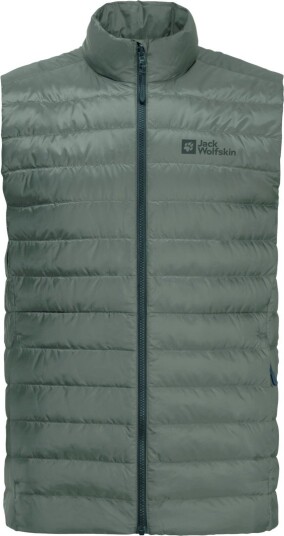 Jack Wolfskin Men's Pilvi Down Vest Hedge Green XXL Jack Wolfskin Men's Pilvi Down Vest Hedge Green XXL