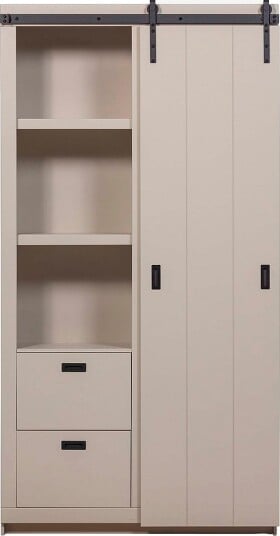vtwonenGarderobe SilasBeigeGarderobeskap & klesskap