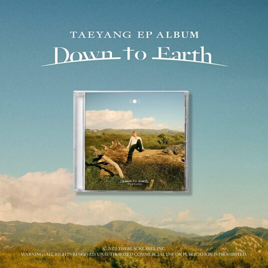Taeyang  Down To Earth (24 Page Booklet, Foldable Poster, And 1 Of 3 Random Photo Cards)  CD