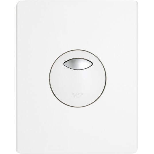 GROHE SKATE BETJENINGSPLATE 2-SKYLL HVIT GROHE SKATE BETJENINGSPLATE 2-SKYLL HVIT