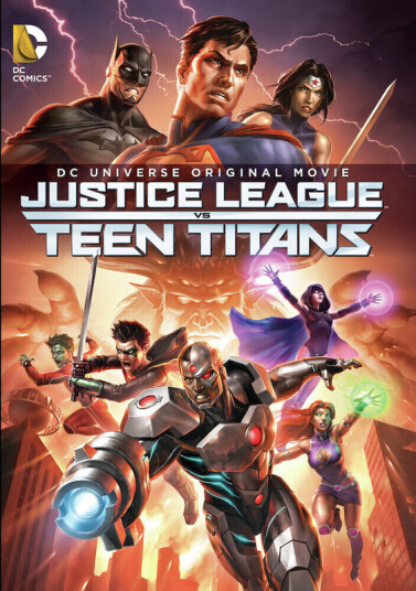 Justice League Vs Teen Titans DVD