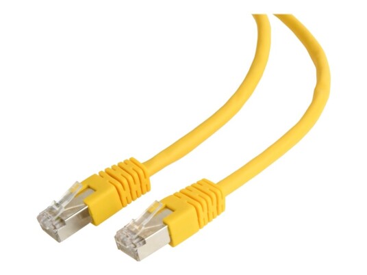 Cablexpert Koblingskabel Rj-45 Hann Til Rj-45 Hann 1 M Ftp Cat 6 Flertrådet Formstøpt Gul