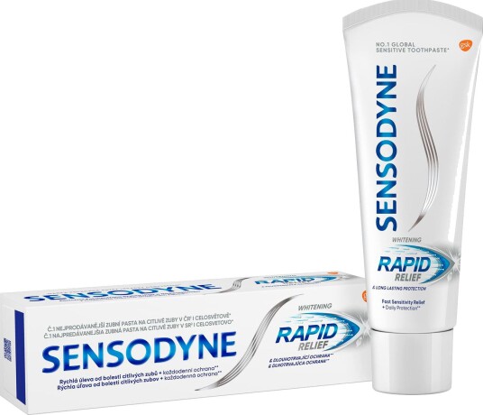 Sensodyne Tannkrem Rapid Relief Whitening