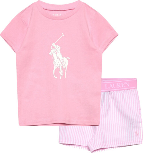 Ralph Lauren Kids S5-Sleepwear Short Set Pink 98/104