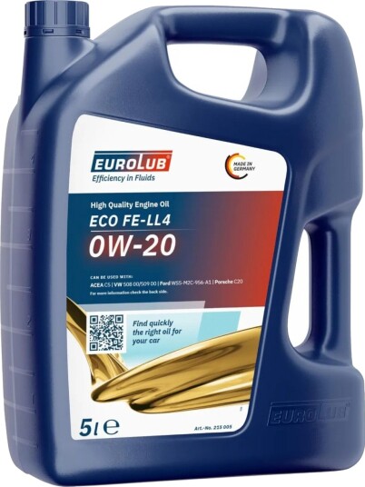 Motorolje EUROLUB Eco Fe LL4 0W20 5L