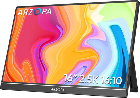 Arzopa Z1RC 16,1" bærbar skjerm 2560x1600 500 nits Arzopa Z1RC 16,1" bærbar skjerm 2560x1600 500 nits