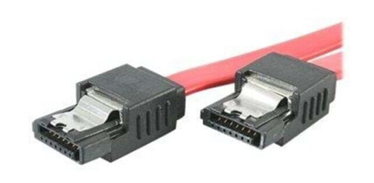 StarTech SATA III Låst Kabel Rød 0,457 m - 6 Gbit/s StarTech SATA III Låst Kabel Rød 0,457 m - 6 Gbit/s