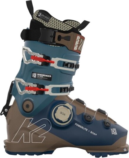 K2 Mindbender 120 BOA Skistøvler Herre Blue/Brown 30,5