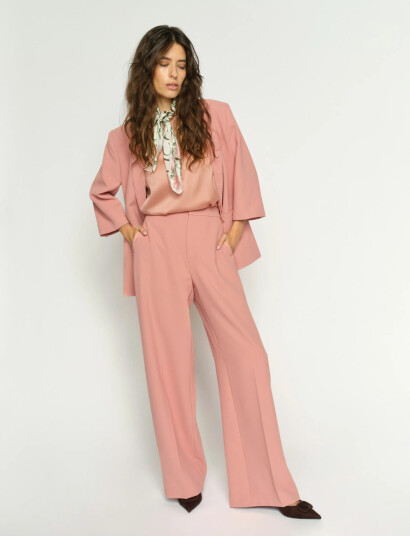 MOS MOSH Mmleya Miley Pant Pink 36 Long