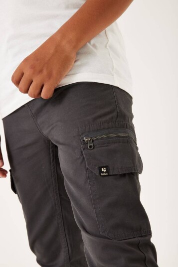 Garcia Cargo Bukse Z3037 Dark Grey (140 / 10 år)