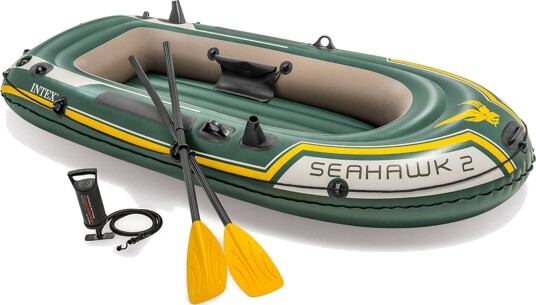 Oppblåsbar båt Seahawk 2 INTEX 68347 med pumpe og 2 årer