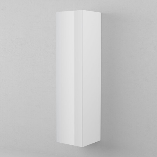 INR Iconic Nordic Rooms Twin 40 Høyskap med 4 Hyller og 2 Skuffer B400xh1600xd390mm Pure White / 40cm Venstre