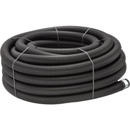 Uponor 50 Meter Pedreneringsrør 126/113mm Svart