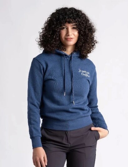 Cross Sportswear W Sarah Jsg4 Hoodie Blue S Cross Sportswear W Sarah Jsg4 Hoodie Blue S