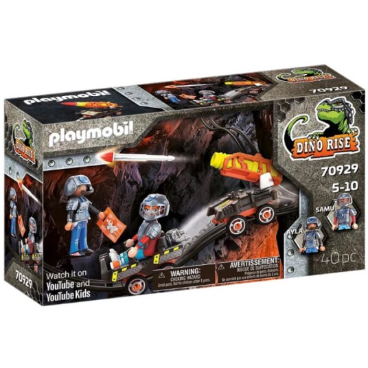 Playmobil Dino Rise Dino Mine Rakettvogn 70929