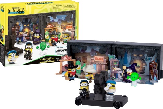 Minions & Monster 5 cm Scenestudio 6-Pak Lekesett Minions & Monster 5 cm Scenestudio 6-Pak Lekesett