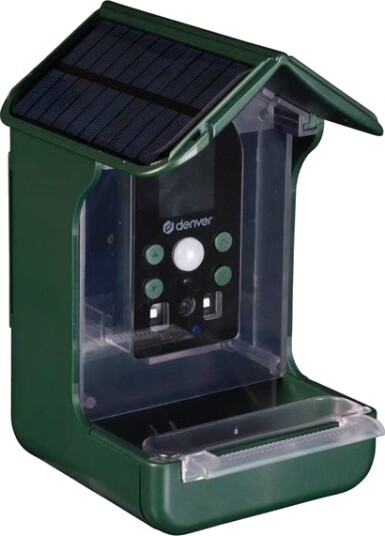 Denver Smart fågel-matare med kamera och sol-celler Denver Smart fågel-matare med kamera och sol-celler
