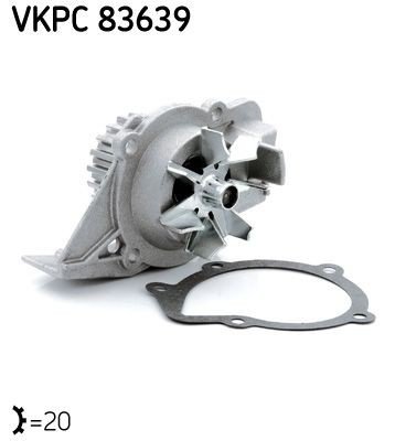 SKF VKPC 83639 Vannpumpe