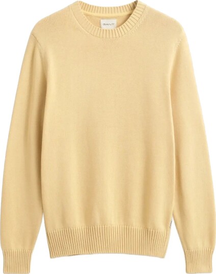 Gant Supima Cotton C Neck Yellow M