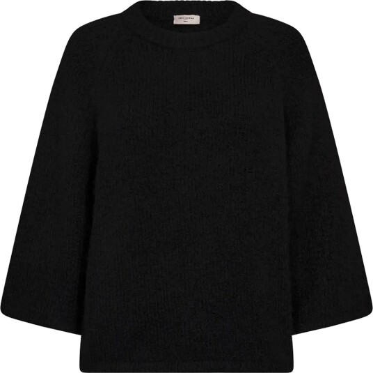 FREE/QUENT Fqgrslulu Pullover BLACK L FREE/QUENT Fqgrslulu Pullover BLACK L
