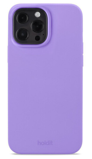 Holdit iPhone 13 Pro Max Soft Touch Silikon Deksel - Violet