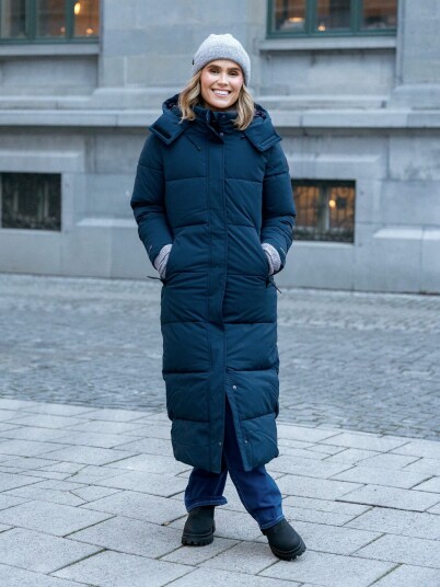 Twentyfour Mellow Ada Parkas Blå 34