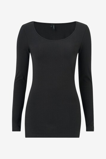Vero Moda - Topp vmMaxi Soft Long - Svart