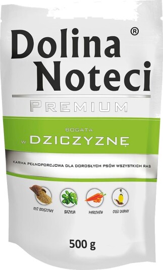 Dolina Noteci Våtfôr Premium I Rik På Spill 20 X 500 G