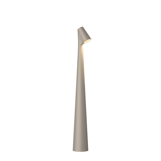 Vibia Africa Portable mørk beige høyde 40 cm LED batteri Stue 5 40 Beige
