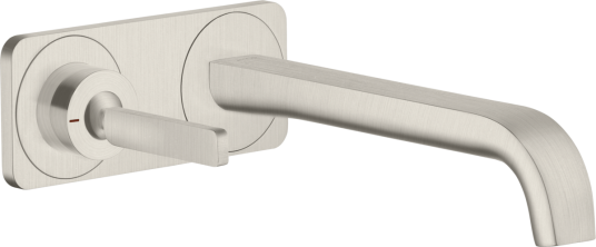 Axor Citterio E  Servantbatteri Tutlengde 221 mm, Rustfritt Stål