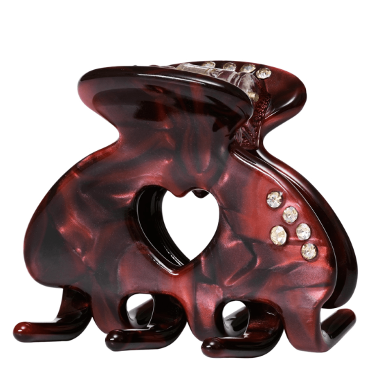 Maanesten Cerys Small Hairclaw Maroon Maanesten Cerys Small Hairclaw Maroon