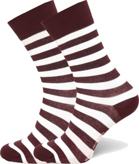 Marimekko Kasvaa Tasaraita Unikko One   Burgundy   43 46
