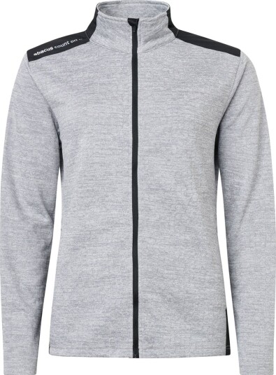 Abacus W Sunningdale Fullzip Grå Golfjakke dame 789 Lt.Grey Black Large