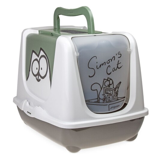 Simon´S Cat Simon'S Cat Kattetoalett Grå Grønn /Hvit