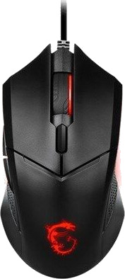 MSI Clutch GM08 Gamingmus Optisk 4200 DPI Kablet Svart MSI Clutch GM08 Gamingmus Optisk 4200 DPI Kablet Svart