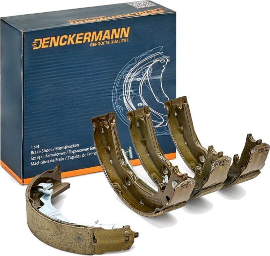 DENCKERMANN B120212 Bremsesko sett