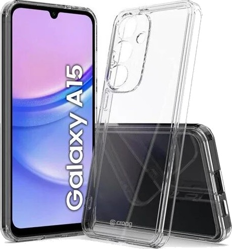 CRONG Crystal Shield Cover Samsung Galaxy A15 5G Case Transparent