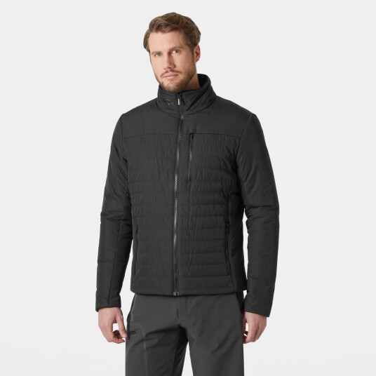 Helly Hansen Herre Crew Insulator 2.0 Fôret Seilerjakke Svart XL