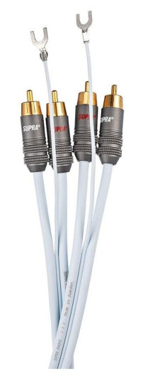 Supra Phono M/jordkabel Kabel Til Platespiller  1,5m