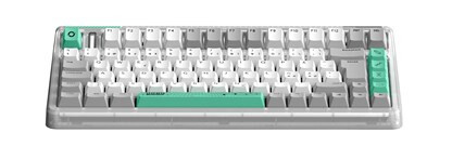 IQUNIX OG80 Wormhole RGB TTC Gold Pink - Gamingtastatur - Nordisk - Grå