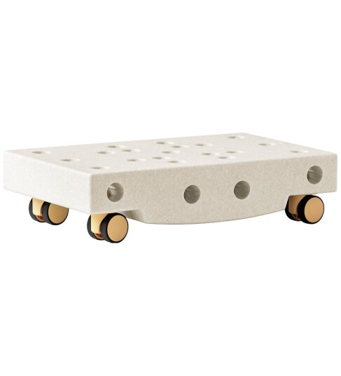 MODU Rullebræt Sand Grey/Honey Yellow