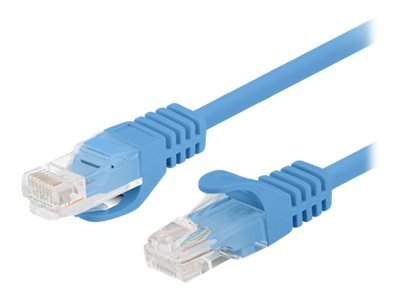 Lanberg Koblingskabel Rj-45 Hann Til Rj-45 Hann 1.5 M 5.4 Mm U/Utp Uskjermet Cat 6 Flertrådet Formstøpt Uten Hindringer Blå Ral 5012 En Pakke 10
