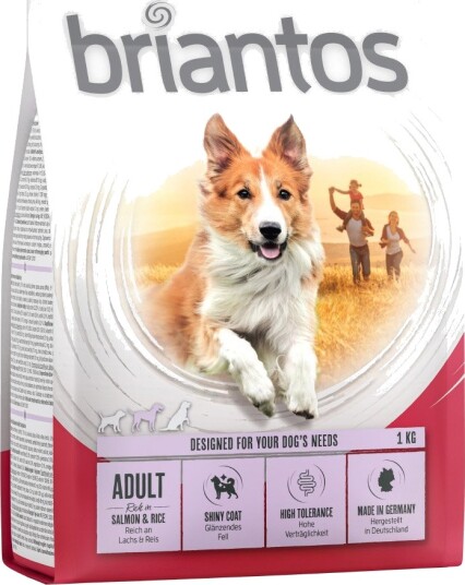 Briantos Tørrfôr Adult Laks & Ris 1 kg