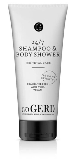 c/o GERD 24/7 Shampoo & Body Shower 200 ml Shower Gel