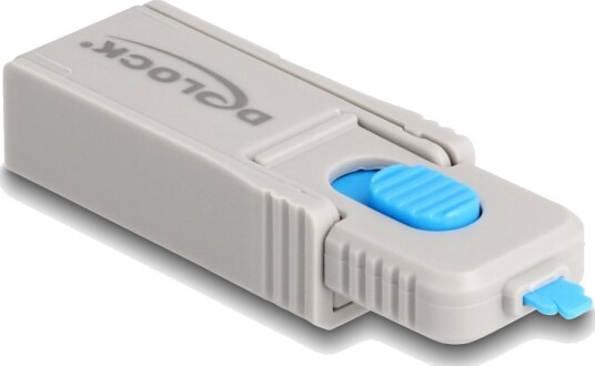 Delock Lock Tool For Port Blocker Grå Blå