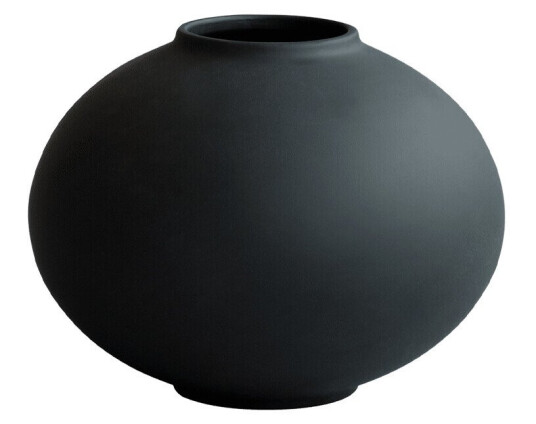101 Copenhagen Sunao Vase Fat Mini Black Lampemesteren
